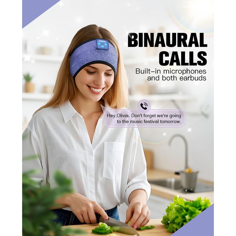 Voerou Bluetooth Sleep Headphones