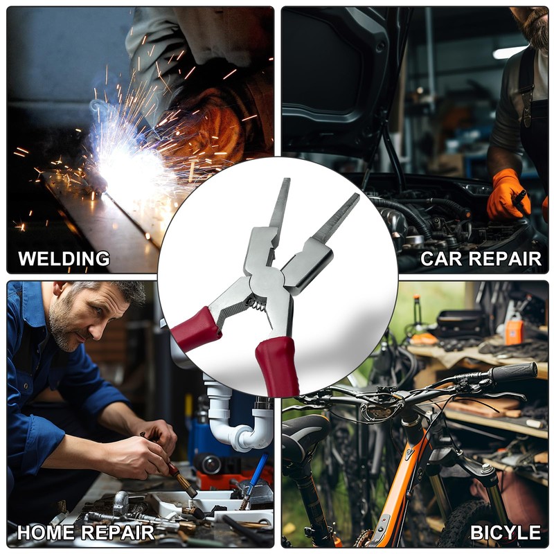 YesRight Welding Pliers, 8" Mig Pliers for Welding, Ergonomic Welpers