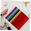 STOBOK Craft Felt Fabric Sheets 20 Pack Rectangular Felt Sheets