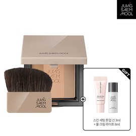 Jeong Saem Mool [Department Store] [Jung Saem Mool] Jung Saem Mool Skin Nuder Shading Pact + Tone-Up Sun 3ml + Water Cream Light 8ml / [백화점] [정샘물] 정샘물 스킨 누더 쉐이딩 팩트+ 톤업 선 3ml + 물크림라이트8ml