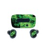 MightySkins Carbon Fiber Skin for Skullcandy Sesh True Wireless Earbuds