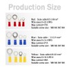 Yosawo Pack of 360 Cable Lugs, Ring Crimp Wire Terminal