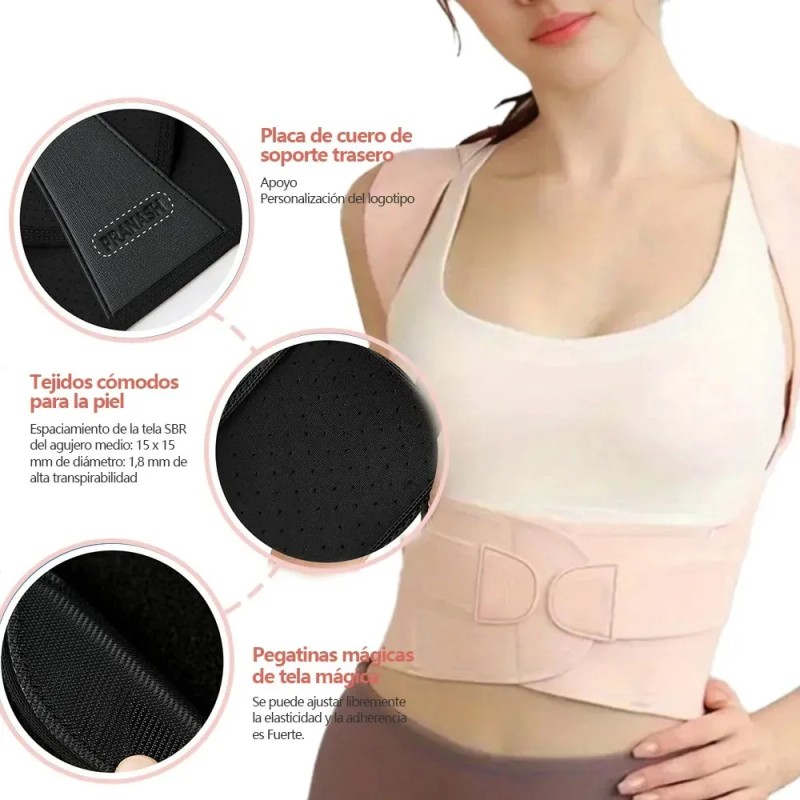Chaleco Corrector De Postura Ortopédico Lumbar Unisex