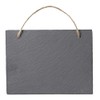 Slate Board with Hanger 20 x 15 cm
