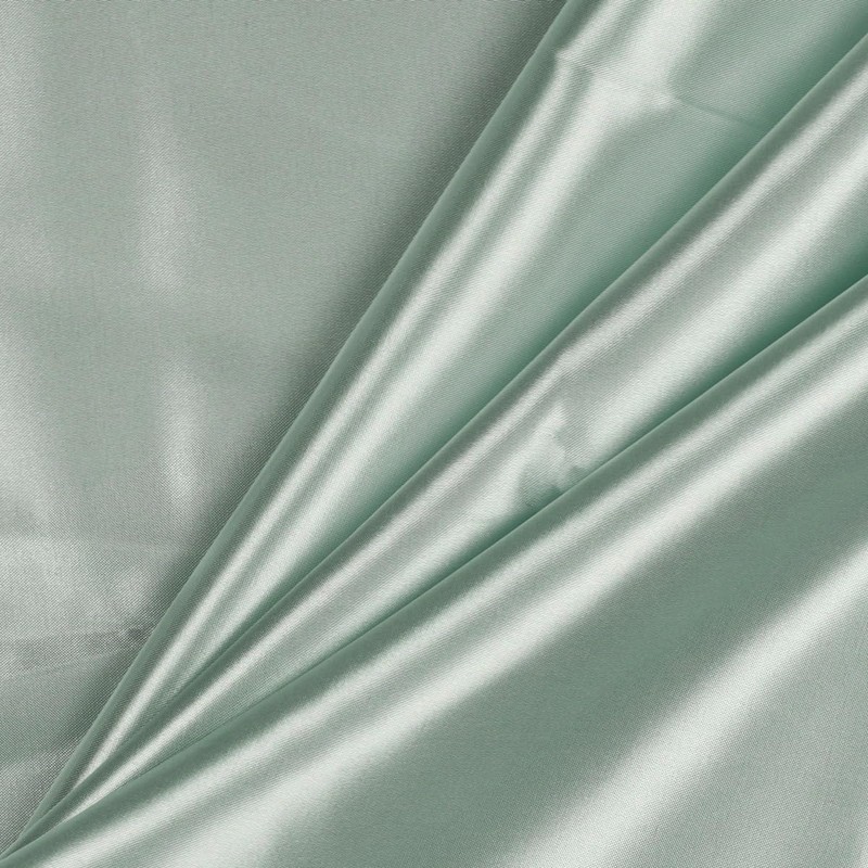 Mondo Tessuti Plain Soft Satin Panel 100cm x 150cm (Aqua)