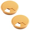 cyclingcolors 2 x Cable Grommets 80 mm Furniture Office Cable