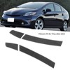 4Pcs Console Armrest Side Cover Carbon Fiber Trim Sticker Fit