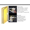 WANLIAN Spring Door Closer, Stainless Steel Adjustable Automatic Door Closer