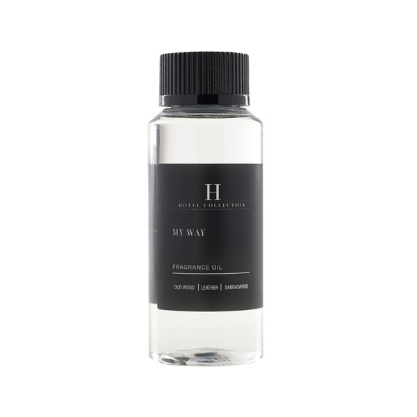 Hotel Collection - My Way Essential Oil Scent - Luxury Hotel Inspired Aromatherapy Scent Diffuser Oil - Lush Sandalwood, Warm Virginia Cedar, & Beautiful Iris - 120mL