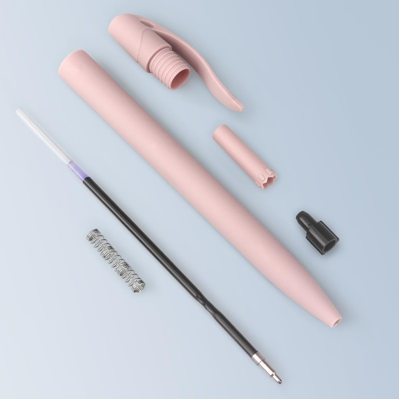Bribobo 8-Pack Retractable Ballpoint Pens, Smooth Writing, Black Ink, Comfortable
