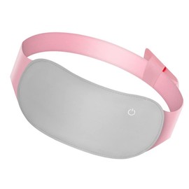 LALAFINA Warm Waistband Heating Pad Massage Belt for Women Comfortable Fast Heating Portable Storage Three Temperature Levels Gray