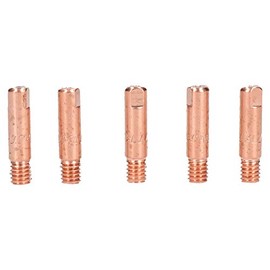 1.0mm 1mm Mig Welding Welder Round Contact Tips For MB15 Euro Torches 5pk