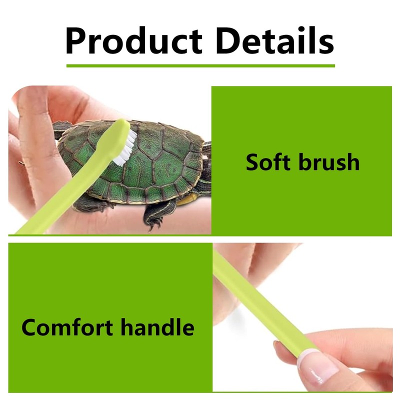 Turtle Brush with Suction Cup Turtle Brush Turtle Tank Accessories