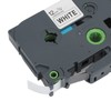 4Pcs Label Tape 12mm Waterproof Black On White Label Maker