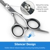 Professional Curved Dog Grooming Scissors with Rounded Tips, Cat Shears,