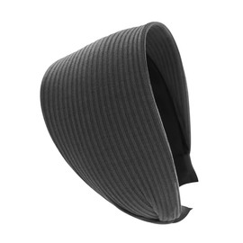 axy Wide Knitted Fabric Headband Beautiful Women's Headband Hair Accessories Hair Band Hair Band HR38A (Dark Grey, Extra Wide)