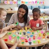 70 pcs Animal Erasers Desk Pets for Kids Classroom Prizes,