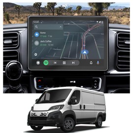 CDEFG Kompatibel mit Fiat Ducato e-Ducato 2021-2023 2024 Navigation Schutzfolie 4H Kratzfest 10 Zoll GPS Displayschutzfolie Navi Folie Ducato Zubehör 2 Stück