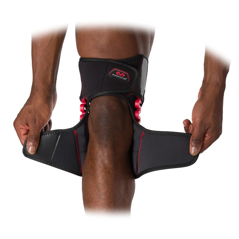 McDavid NRG Light Knee Brace Wrap w/Spring Hinges, Injury Recovery