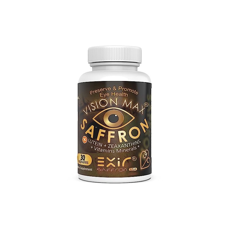 Vision Max Eye Vitamins Dietary Supplement - Supports Vision, Ocular