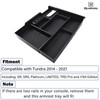 RUNROAD Center Console Organizer Full Cover Tray Compatible with Toyota