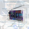 EIELE Portable Raaaadio DIY Soldering Kit 2 Power Modes Digital