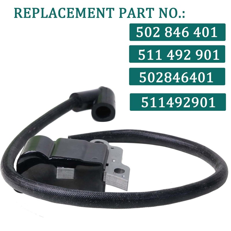 Ignition Coil Module with Spark Plug for Husqvarna 150BT 350BT