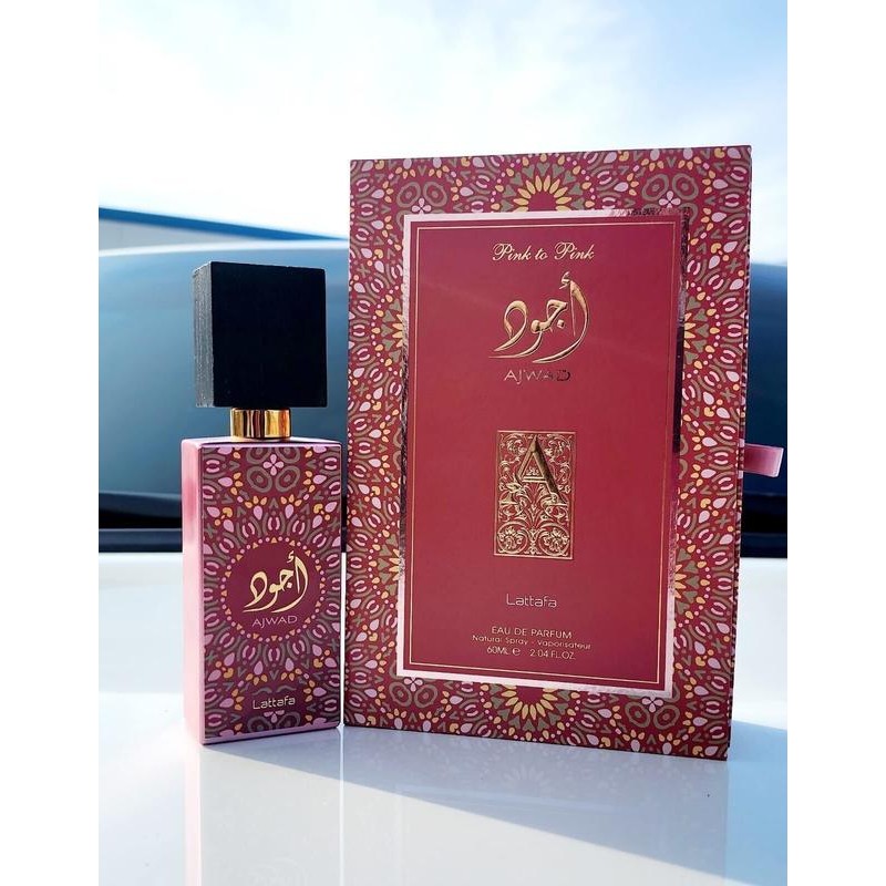 Ajwad Pink to Pink by Lattafa Eau de Parfum Spray,