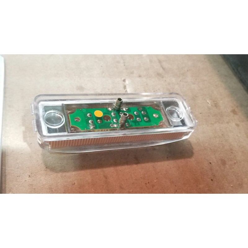 Unbranded 2x Clear - 3 LED Clearance Marker MARKER LIGHT