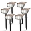 LEREKAM Solar Lights Outdoor Waterproof Landscape Lights, 40 LEDs Solar
