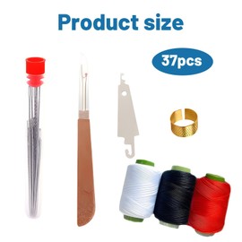 37 Pcs Sewing Tool Set, Mini Sewing Kit with Needle and Thread, Needle and Thread Kit Portable Sewing Accessories for Travel, Home, and Quick Repairs
