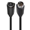 jasavdio S-Video 8-Pin Mini DIN Extension Cable, Male to Female