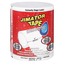 Waterproof Tape Strong Pool Repair Kit Multi-Purpose Underwater Tape Quick Stop Leaks Tape Waterproof for Leaks Sealing Tape for Garden Pipe Pool (10 x 150 cm, White)