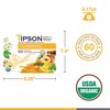 Tipson Organic Turmeric Variety Sampler - 6 Flavors (60 Tea