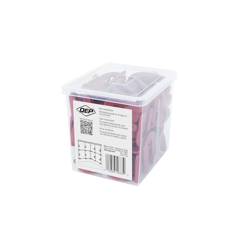 QEP 1/8" Horseshoe Shim Tile Spacers f for Marble, Granite