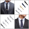 FUNRUN JEWELRY 10PCS Tie Clips Set for Men Tie Bar