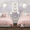 Lush Decor Reyna Comforter Ruffled 3 Piece Bedding Set with