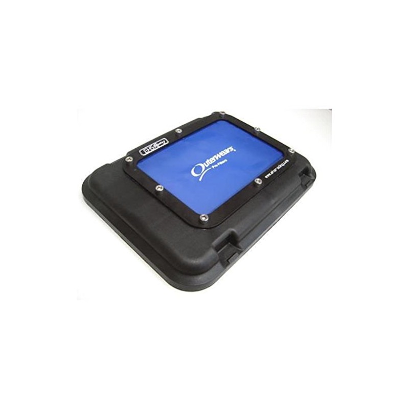 Outerwears 25-5603B Air Box Cover Kit Blue