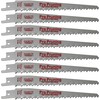 Caliastro 6-Inch Wood Cutting & Pruning Saw Blades for Reciprocating/Sawzall