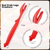 12Pcs Lobster Crackers and Picks Set, Stainless Steel Seafood Crackers,