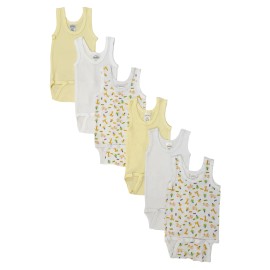 UD_Unisex Baby 6 Pc Onezies And Tank Tops Nc_0511l