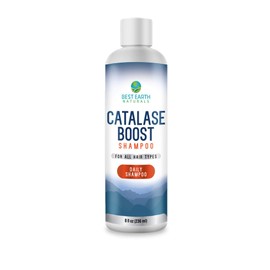 Best Earth Naturals Catalase Formula Shampoo to Support Hair Vitality and Hair Health for Women and Men - 8 fl. oz