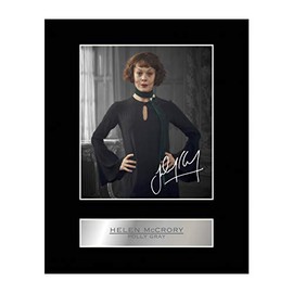 Helen McCrory Signed Mounted Photo Display Polly Gray - Peaky Blinders