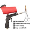 90psi Gravity Feed Sand Blaster Gun Kit - Hand Held