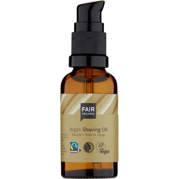FAIR SQUARED Men's Argan Shaving Oil, 30 ml
