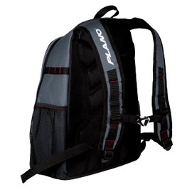 Plano Weekend Series 3700 Backpack, Gray with Red, Black, & White Accents, Includes 2 3700 Stowaway Utility Boxes, Premium Tackle Storage, Soft Tackle Storage Bag