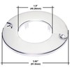 Floor and Ceiling Plate Split Flange, Fits 1-1/2 Inch IPS