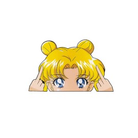 ALTcompluser Anime Car Sticker Sailor Moon Car Sticker Car Window Tuning Vinyl Sticker (Tsukino 14 x 9 cm)