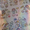 Wonninek 30 Sheets A4 Holographic Paper Sticker, Printable Waterproof Sticker