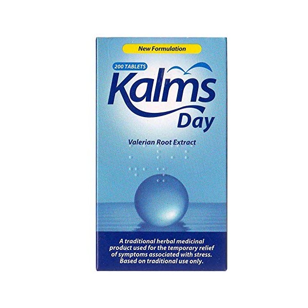 Kalms Herbal Tablets - 200 Tablets Original Formulation